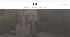 Desktop Screenshot of paige.com